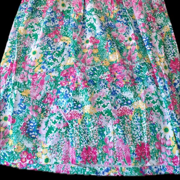 MEDIUM 100% cotton lovely floral midi dress from Vermont Country Store - Picture 5 of 10